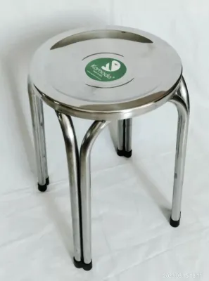 Kursi Bulat Stainless Steel 47 Cm Komodo High Quality Stainless Steel