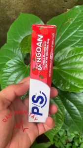 (Lốc 12 Cây) Kem Đánh Răng P/S Bé Ngoan Hương Dâu 35g – Ngừa Sâu Răng An Toàn Cho Trẻ Em Hàng Chính Hãng