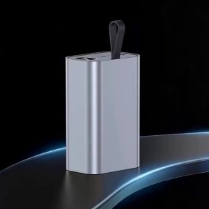 DIY 6x21700 Power Bank Case Max 30000mAh PD QC22.5W FastCharge Type-C MicroInput Vỏ Nhôm Cho Đèn Pin LED Hộp Pin