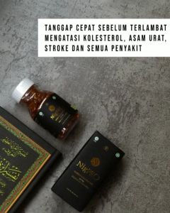NigPro Habbatussauda Ekstra Propolis Trigona Atasi Stroke Menjaga Kesehatan Jantung & Tekanan Darah