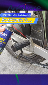 KOBY Chai Xịt Tẩy Rỉ Sét Multi Use Chính Hãng Dầu Chống Rỉ Bôi Trơn Vệ Sinh Làm Sạch Đa Năngdầu chống rỉ sét đa năng cao cấpChai Xịt Dưỡng Sên Xích Chain Lube Chính Hãng Dầu Bôi Trơn Sên Xe Máy Xe Đạp 450ml