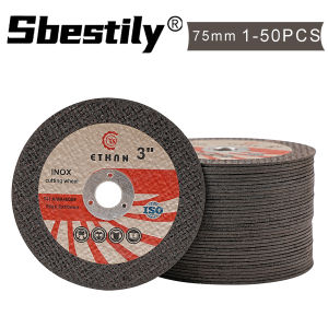 Sbsetily 1-50pcs 75mm Cutting Disc Resin Cutting Wheel 75x10x1mm Mini Saw Blade Metal Wood Iron PVC Cutting For Angle Grinder