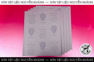 GIẤY NHÁM NƯỚC KOVAX P1200 – GIẤY NHÁM MỊN CHÀ SƠN CHÀ BÓNG XỬ LÝ BỀ MẶT