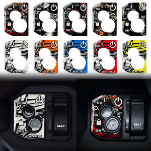 3D Honda bấm vào 125i V2 đầy đủ Key Bìa bảo vệ đánh lửa phản quang dán nhựa Epoxy