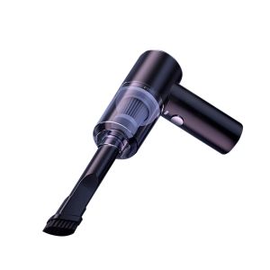 Portable Household Mini Car Vacuum Cordless With Wireless Rechargeable Vacum Cleaner For Kereta Vakum Carpet Karpet 吸塵機  6000Pa 3.7V USB charging 强力吸尘器