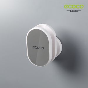 ecoco | Adjustable No-Drill Shower Head Bracket with Suction Cup Mount