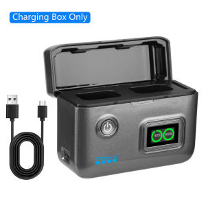Probty NP-FW50 Battery Charger Fast Dual Slot for A6000 A6400 ZV-E10 A7ii A6100 A6500 A6300 A7 A7II A7R A7RII A7S A5000 A5100