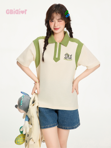 Gbiaior | College Style Polo Shirt