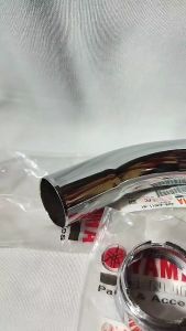 SATU SET LEHER KNALPOT RX KING ORIGINAL PLUS PAKING ATAS ORIGINAL