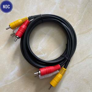 [HCM]Dây cáp AV 6 đầu bông sen (Loại Tốt 1m8)