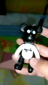 Gantungan Kunci Boneka Beruang Rajut & Kunci Motor Mobil