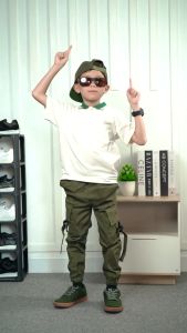 NAZREAL FOOTWEAR - Sepatu Kanvas Anak Sneakers Casual Anak Meriel Kids Green