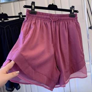 YILU | Extra Large Size Summer Knit Shorts 300 lbs Concealing Loose Fit Casual Pants