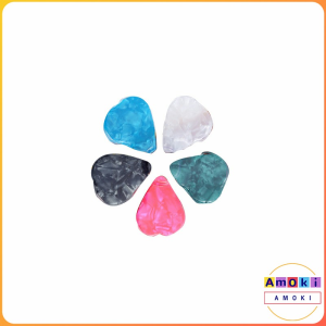 Amoki 0.5mm 1mm Guitar Pick Colorful Picks For Bass Electric & Acoustic Guitars