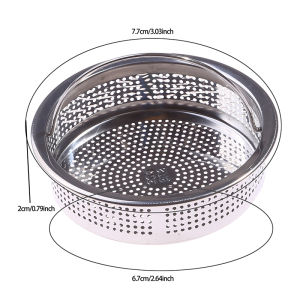 304 Stainless Steel Round Floor Drain Kitchen Sink Filter Sewer Drain Hair Colanders Strainers Filter Bathroom Sink 2/4/4.7cm