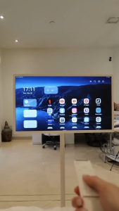 【24 Hour Shipping】DOVVA Portable TV 32" Lifestyle Touch Screen | Movable Wi-Fi 6 Smart Android TV 6H Battery Certified TV Built-in Speaker And Battery