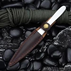 1PC Stainless Steel Tea Knife Kung Fu Tea Tool Tea Needle Tea Opening Accessories with Leather Case Household Goods