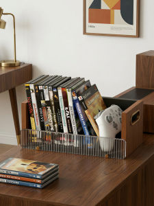 AMU·PIGGY | Multi-Functional Organizer Bookshelf CD Rack