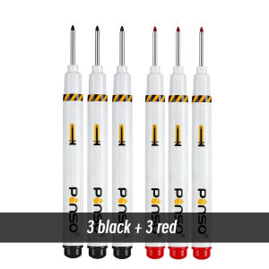 Bút Đánh Dấu Đầu Dài Lỗ Sâu 20mm 1/20 Chiếc Chống Nước Đa Năng Kim Loại Dùng Để Đục Lỗ Trên Gỗ Trang Trí Phòng Tắm