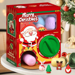 New Christmas Twister Egg Machine Toy Cartoon Interesting Egg Blind Box Boy Birthday Gift Christmas Gift for Children New Year gift Twister Mat Toys Egg Egg Sinker Toy Eggs Water Twister - Lazada