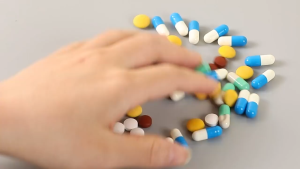 Compact Pill Organizer With Lid Interior Design Ideal For Elderly Patients On The Go