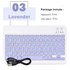 2026 New Bluetooth Keyboard with Mouse 10 Inch for iPad Samsung Xiaomi Tablets Phone Wireless Keyboard Spanish Hebrew Portuguese