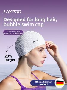 Laypoo | Non-squeezing Large Space Swim Cap