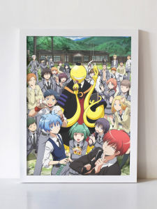 Wall Art Anime Assassination Classroom ป้ายติดผนัง ภาพวาด ตัวอักษร อุปกรณ์เสริม งานฝีมือ งานแฮนด์เมด สไตล์ญี่ปุ่น