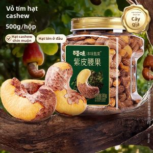 BE&CHEERY | Hạnh Nhân Đậu Phộng Tím Thiên Nhiên 500g