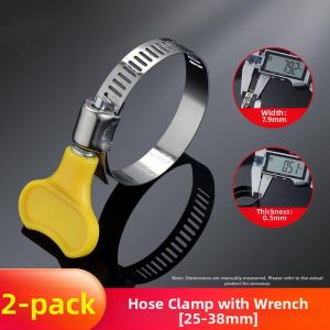 TNBROTHERS | 304 Stainless Steel Hose Clamp Water Pipe Clip