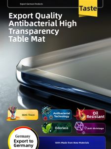 PINZHIWEI | Waterproof Heat-Resistant Transparent Desktop Mat