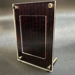 Bandai | DIY Acrylic Card Brick for Yu-Gi-Oh! Egyptian God Collection Card Tabletop Protective Display Stand No Card Toy Holiday Gift