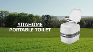 20L 24L Portable Toilet for camping Mobile Outdoor Travel Boat Toilet Odorless Water-Saving Tandas Duduk Mudah Alih Bowl