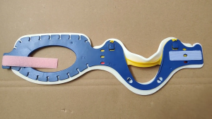 ร้านอยู่ที่ไทย เฝือกดามคอผู้ใหญ่ เฝือกดามคอ ปรับได้4ระดับ เด็ก เฝือกอ่อนดามคอ