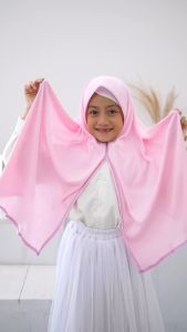 Almeera-Hijab Pashmina Instan Anak Basic Daily 4-10 Tahun