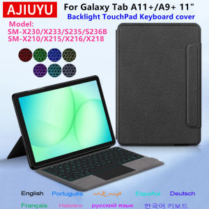 Keyboard Case For Samsung Galaxy Tab A11 Plus 11 inch 2025 SM-X230 X233 Tablet Keyboard Cover for Tab A11+ A9+ 11 Case Funda