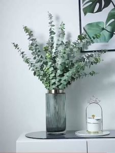 10pcs 38cm Artificial Eucalyptus Leaves: Perfect for Weddings & Birthday Parties