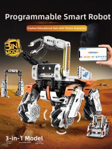 JINGGUAN | Coding Educational Building Robot Toys for Boys 8-9-10 Years