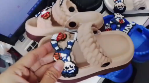 Childrens sandals with braided straps and cartoon character design MVP kids size [18-23]