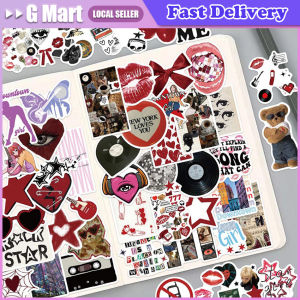 50PCS Downtownn Y2K Girls Cartoon Sticker Cool DIY Phone Laptop Luggage Skateboard Graffiti Stickers Decals Fun for Kids Toy