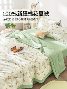 New Summer Knitted Cotton Air Conditioner Quilt Core Washable Student Dormitory Single Double Small Thin Bedding Cover