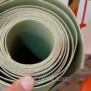 Karpet Talang Hijau 55cm Polos