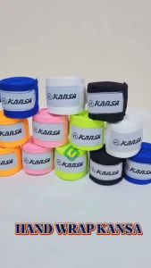 Handwrap Boxing Gloves Tinju Wrap Muaythai Kansa Original 3meter dan 5meter Warna Warni Bahan Elastic