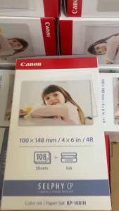 Hộp giấy mực cho máy in canon Cp1000Cp1300Cp910Cp900Cp810.v.v. kp108in