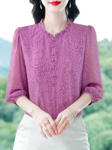 DAIXIANGFEIZI | Summer New Elegant Stylish 3/4 Sleeve Blouse