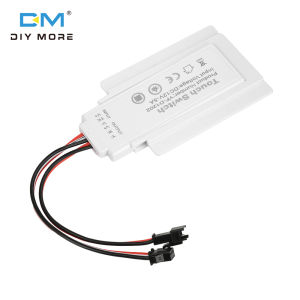 Diymore DC12V 5A 60W kép chính Công tắc cảm ứng công suất cao 60W độ nhạy cao Bộ điều khiển đèn Led vô hạn mờ điều chỉnh màu defogging công tắc thông minh