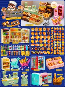 DIY Miniature Supermarket Toy Model