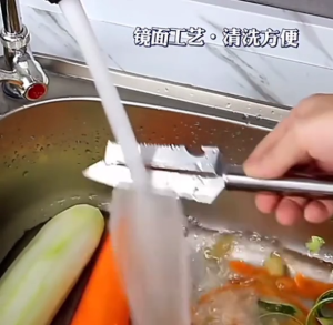 Pengupas Buah Sayur Pembuka Botol Peller Inox Pisau Kupas Buah Pisau Gerigi 4 in 1 BEST MASTER WARE