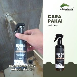 Pengusir Tikus Aromatik Mouse Out Anti Tikus Ampuh 250ml Planteria.id