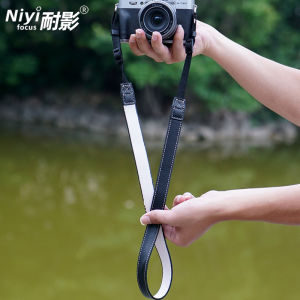 Shadow-Resistant Camera Strap Suitable for Canon G7x2 G7x3 Fuji A7m4 Sony R50 Mirrorless Camera Z30 Reverse Retro Shoulder Strap Crossbody Fast Neck Rope Retro Artsy Quick Release Buckle